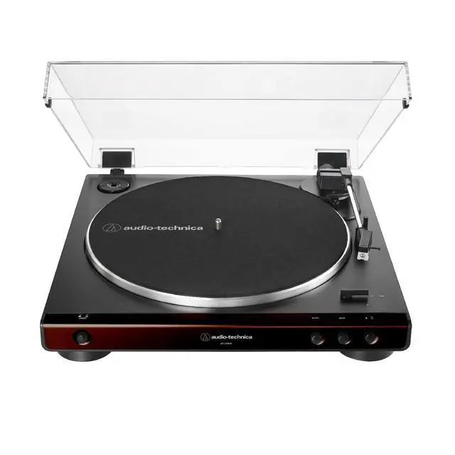 Alt view image 2 of 7 - AT-LP60X Turntable Bundle with Desktop Speakers