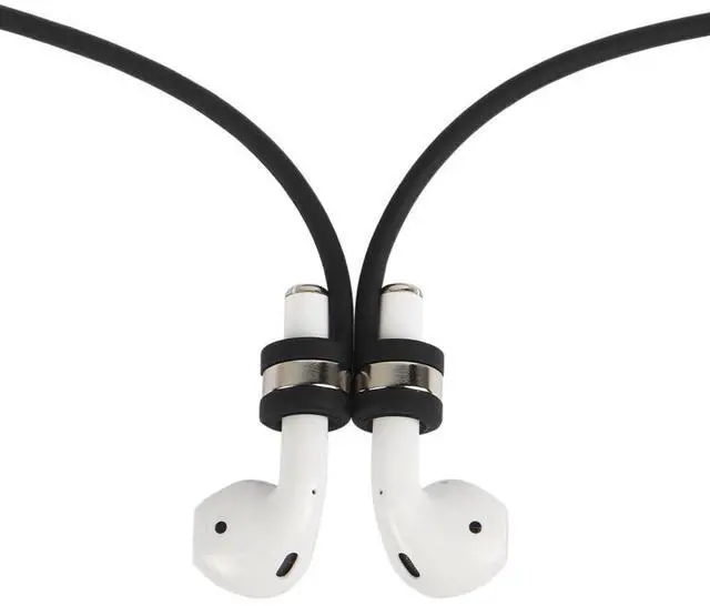 Main image of earphone Strap 360° Magnetic Super Strong Cord Anti-Lost Leash Sports String - Accessories for Airpods PRO/2/1 (Black)
