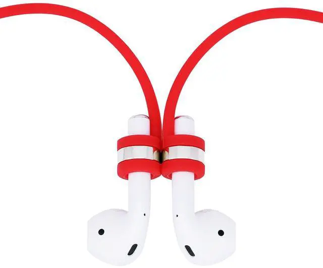 Main image of Earphone Strap 360° Magnetic Super Strong Cord Anti-Lost Leash Sports String - Accessories for Airpods PRO/2/1 (Red)
