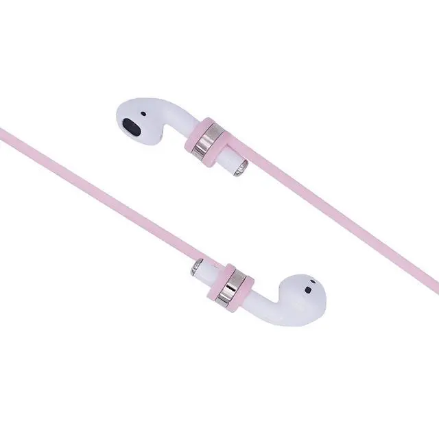 Alt view image 3 of 5 - Earphone Strap 360° Magnetic Super Strong Cord Anti-Lost Leash Sports String - Accessories for Airpods PRO/2/1 (Pink)