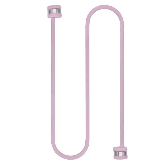 Alt view image 5 of 5 - Earphone Strap 360° Magnetic Super Strong Cord Anti-Lost Leash Sports String - Accessories for Airpods PRO/2/1 (Pink)