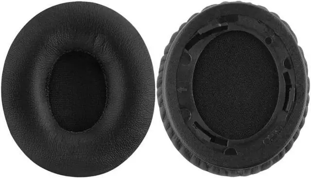 Alt view image 5 of 6 - Beats Solo HD Wired Ear Pads, Oval-Shaped Protein Leather Memory Foam Earpads Ear Cushion for Monster Beats Solo HD 1.0 Wired Headphones (Black)