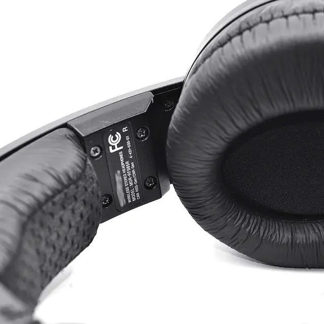 Alt view image 4 of 6 - 2 Pairs Earpads for Sony MDR-RF985R 865R RF860 RF925 RF970 Headset | Also for MDR-RF985R RF985RK RF970R RF970RK 960R MDR-RF925 RF925R RF925RK Replacement Ear Cushion Wrinkle Artificial Leather