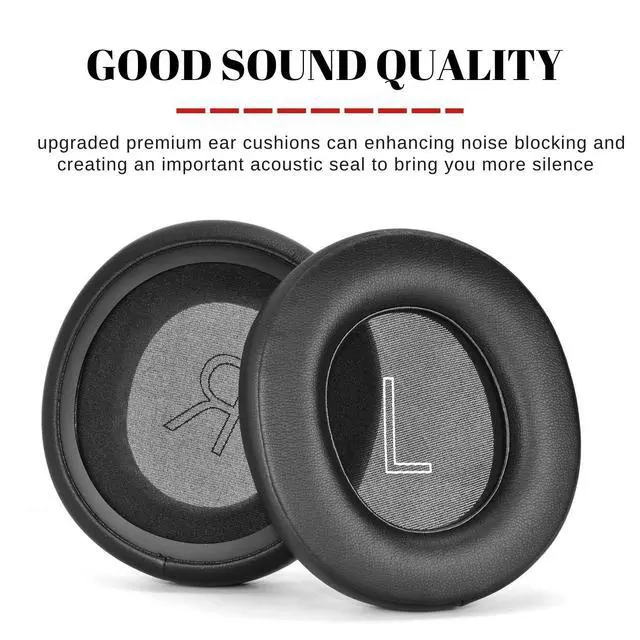 Alt view image 5 of 7 - Replacement Earpads for Microsoft Xbox Wireless Headset, Xbox Stereo Headset 20th Anniversary Special Edition Headphones, Soft Large Earcups for Xbox Series S Headset, Ear Cups Cover (Black)