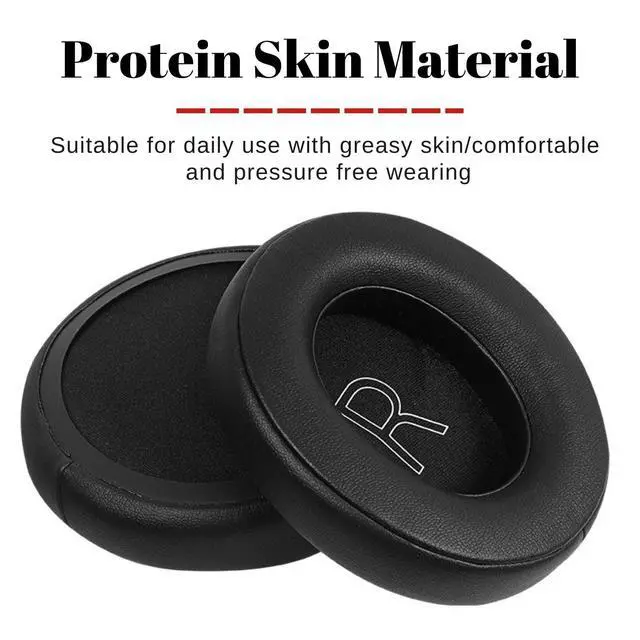 Alt view image 6 of 7 - Replacement Earpads for Microsoft Xbox Wireless Headset, Xbox Stereo Headset 20th Anniversary Special Edition Headphones, Soft Large Earcups for Xbox Series S Headset, Ear Cups Cover (Black)