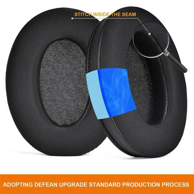 Alt view image 6 of 7 - WH-1000XM3 Cooling Gel Ear Pads Replacement Cover Cushions Compatible with Sony WH-1000XM3 (WH1000XM3) Headphones