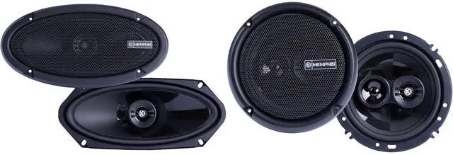 Main image of PRX410 Power Reference Series 4x10 2-Way Coaxial Speakers with Swivel Tweeters - Pair with PRX603 Power Reference Series 6.5" 3-Way Coaxial Speakers with Swivel Tweeters - Pair