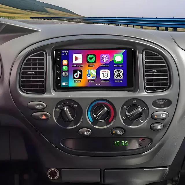 Main image of 4Core 64G Car Stereo for Toyota Tundra 2000 2001 2002 2003 2004 2005 2006 Radio Upgrade 7IN IPS Touch Screen with Wireless Carplay Android Auto AHD Back up Camera GPS Navigation SWC Android 13