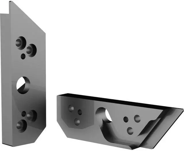 Main image of ADP-MALIBU-G5-G Brushed Tower Speakers Adapters for the 2021+ Malibu G5 Tower