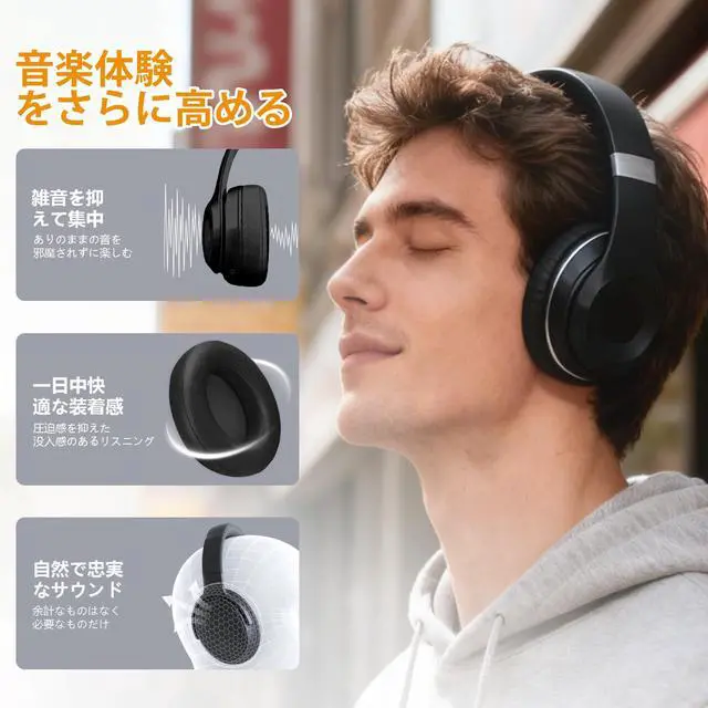 Alt view image 4 of 6 - Replacement Ear Pads Cushions for Beats Studio 2 & 3 Wireless Headphones, Earpads Covers Compatible with Studio 2.0 & 3.0 (B0501, B0500, A1914), Softer Memory Foam, Better Noise Isolation (Black)