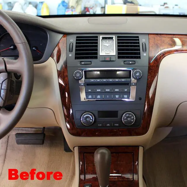 Alt view image 2 of 7 - 10.1 inch Touchscreen Car Stereo for Cadillac DTS 2006-2011, Android 13 Car Radio with Carplay & Android Auto GPS Navigation BT Mirror Link WiFi Backup Camera 4+64G