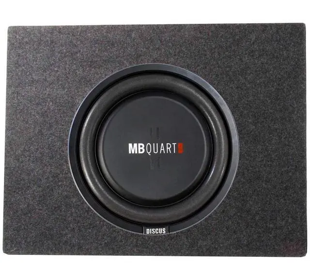 Main image of 400 Watt 12 Inch Shallow Subwoofer + Q Power Slim Sub Car Box Enclosure