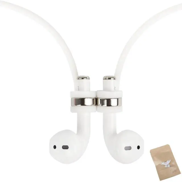 Main image of 360° Strong Magnetic earphone Strap Anti-Lost Cord Sports String for Airpods 3rd 2nd Generation Pro 3 2 1(White)