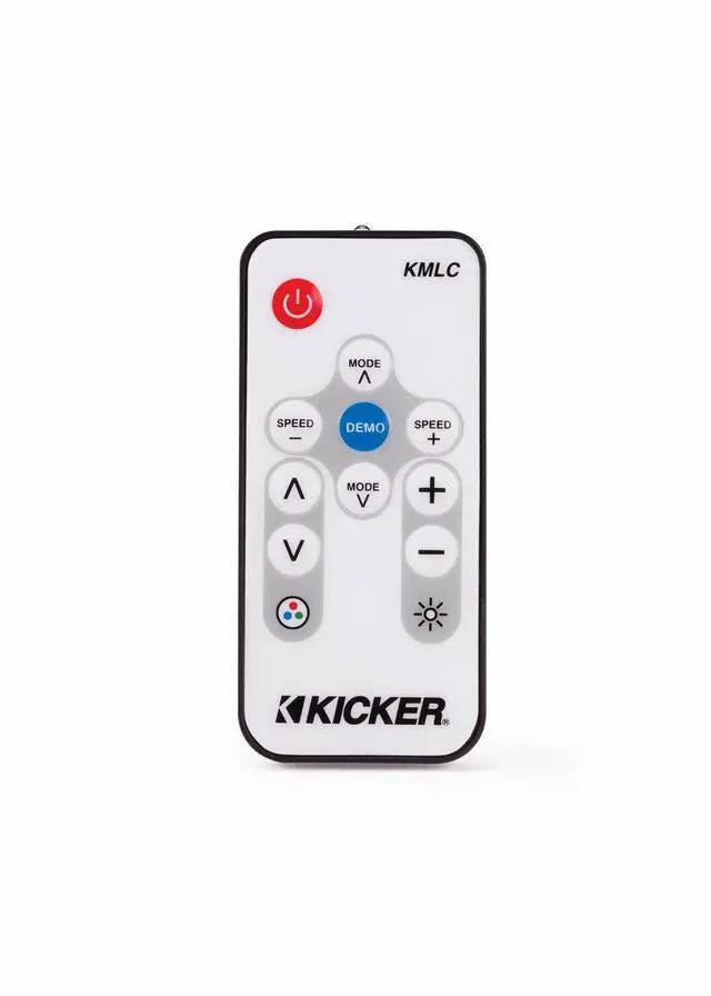 Alt view image 4 of 4 - 6.5" Inch KM-Series Marine Speaker Bundle 41KM654LCW with 41KMLC LED Remote