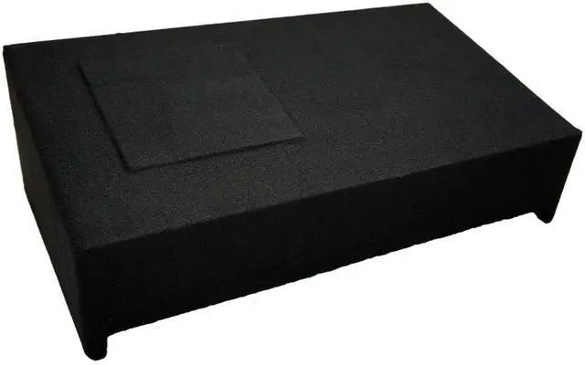 Alt view image 4 of 7 - Alpine S-W12D4 Type S 12" Loaded Sub Box Fits 2009-2015 Ford F150 SuperCrew | Single subwoofer enclosure, dual 4 ohm 1800-watt peak driver, truck-specific bass upgrade, 12 inch size