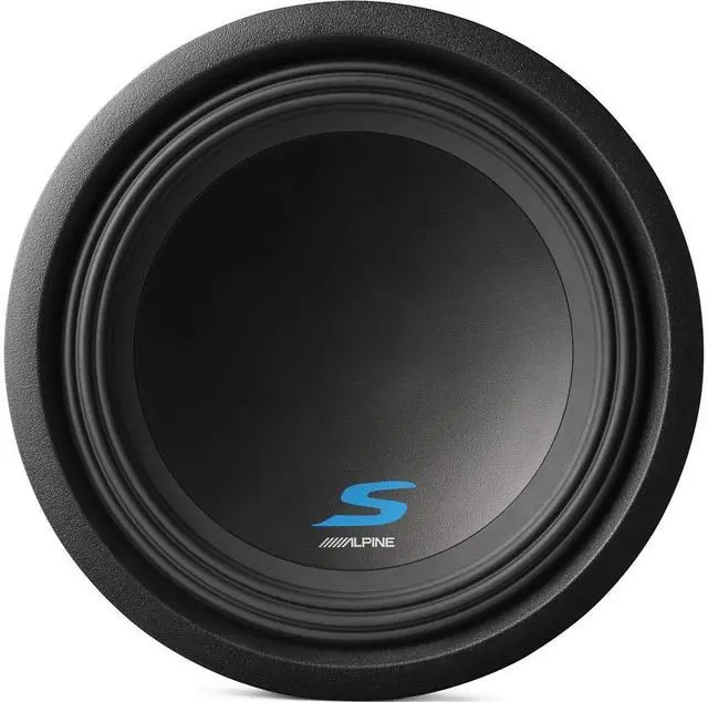 Alt view image 5 of 7 - Single 12" Vented Loaded Sub Box with Alpine S-W12D4 Type S Subwoofer ASC | Deep Low-End Punch, Complete 12 Inch Combo Package for Trunks, Enclosure Ready, Add Your Own Amplifier