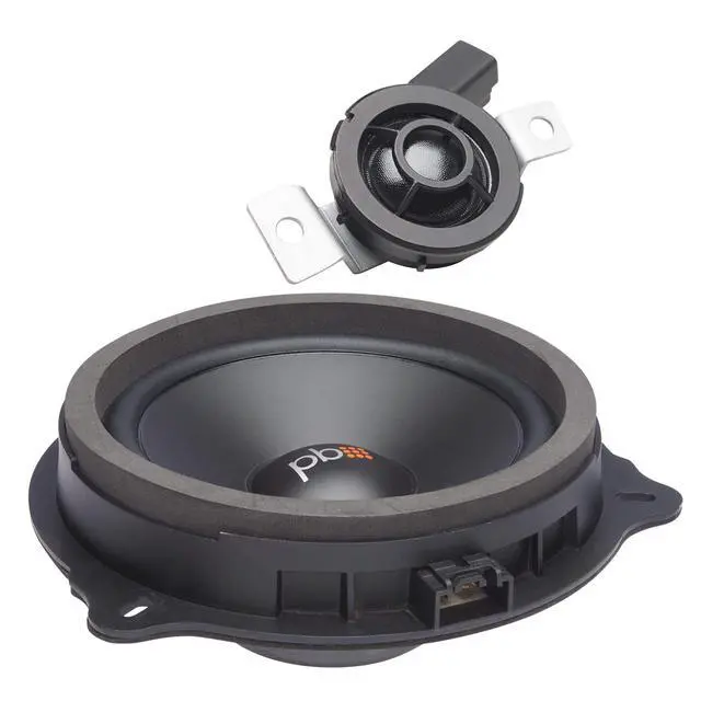 Alt view image 3 of 6 - A Pair of OE65C-FD 6.5" OEM Replacement Components with Pair of OE652-FD OEM Replacement Coaxial Compatible with Select Vehicles