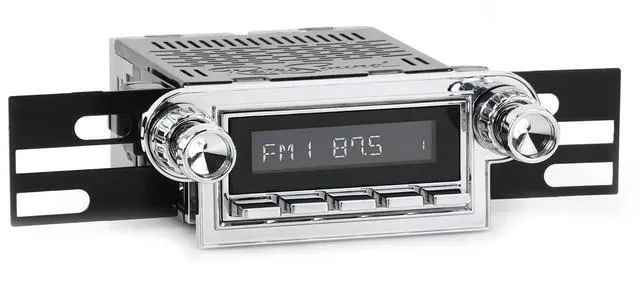 Main image of RetroRadio Compatible with 1964-66 Ford Thunderbird Features Include Bluetooth, AUX, AM/FM LAC-M1-124-04-74F
