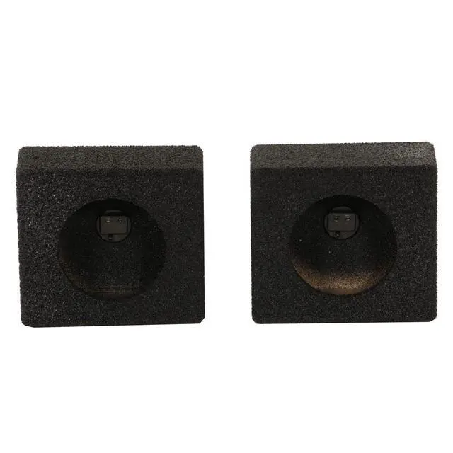 Alt view image 3 of 6 - QPower QBomb QBTW6.5 Single 6.5 Inch Bedliner Spray Car Box Speaker Subwoofer Enclosures (8 Pack)