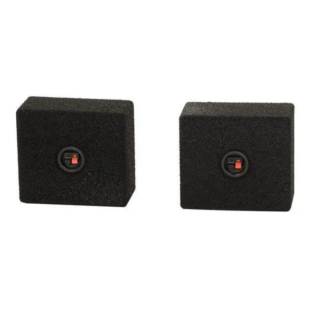Alt view image 4 of 6 - QPower QBomb QBTW6.5 Single 6.5 Inch Bedliner Spray Car Box Speaker Subwoofer Enclosures (8 Pack)