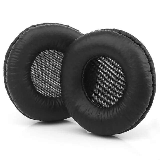 Alt view image 2 of 7 - Replacement Ear Pads and Headband Cushion for Sennheiser PX80/PX100/PX100II/PX200/PX200II/PXC300/PMX200/PXC150/PXC250/PXC250II, Protein Leather and Memory Foam Headphone Pads Replacement(Black)