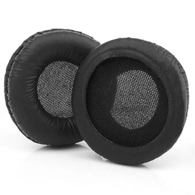Alt view image 3 of 7 - Replacement Ear Pads and Headband Cushion for Sennheiser PX80/PX100/PX100II/PX200/PX200II/PXC300/PMX200/PXC150/PXC250/PXC250II, Protein Leather and Memory Foam Headphone Pads Replacement(Black)