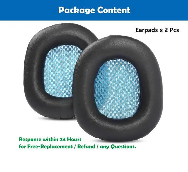 Alt view image 5 of 6 - SA902 Headphone Premium Protein Leather Replacement Earpads Compatible with SADES SA902 SA903 SA905 Headphone Earpads Cushion