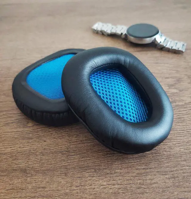 Alt view image 6 of 6 - SA902 Headphone Premium Protein Leather Replacement Earpads Compatible with SADES SA902 SA903 SA905 Headphone Earpads Cushion