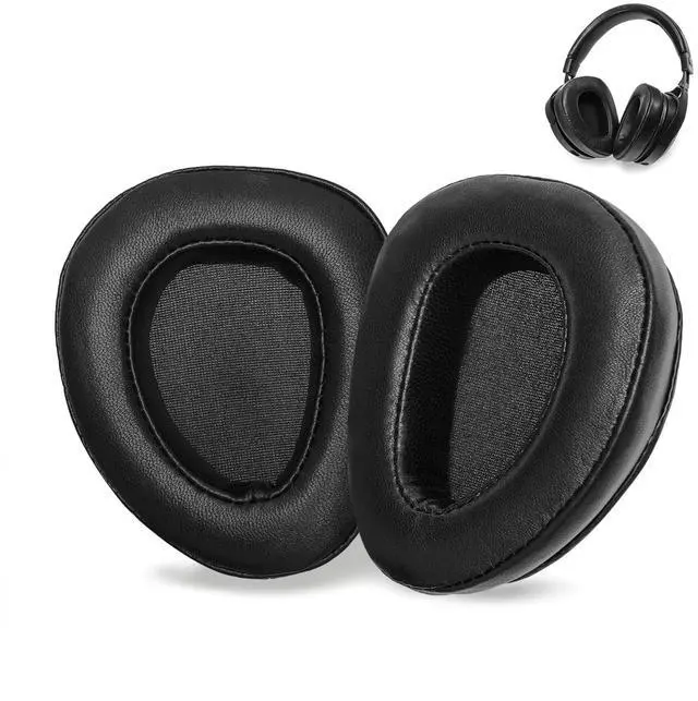 Main image of Sheepskin Real Leather Ear Pads Foam Cushion Compatible with Audeze Sine Planar Headphone (Sheepskin Leather)
