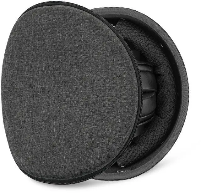 Main image of Shield Headphones Case Compatible with Audio-Technica ATH-M50X/M30X, ULTRASONE Signature Fusion Open Back, Replacement Hard Shell Travel Carrying Bag with Cable Storage (Dark Grey)