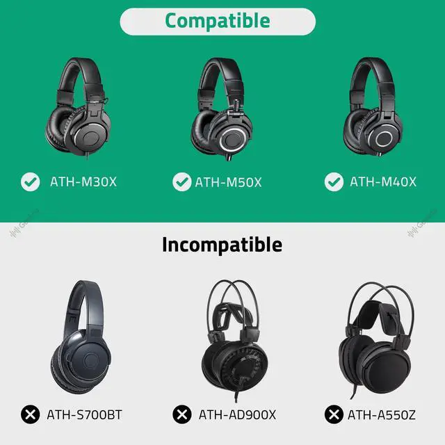 Alt view image 6 of 6 - Shield Headphones Case Compatible with Audio-Technica ATH-M50X/M30X, ULTRASONE Signature Fusion Open Back, Replacement Hard Shell Travel Carrying Bag with Cable Storage (Dark Grey)