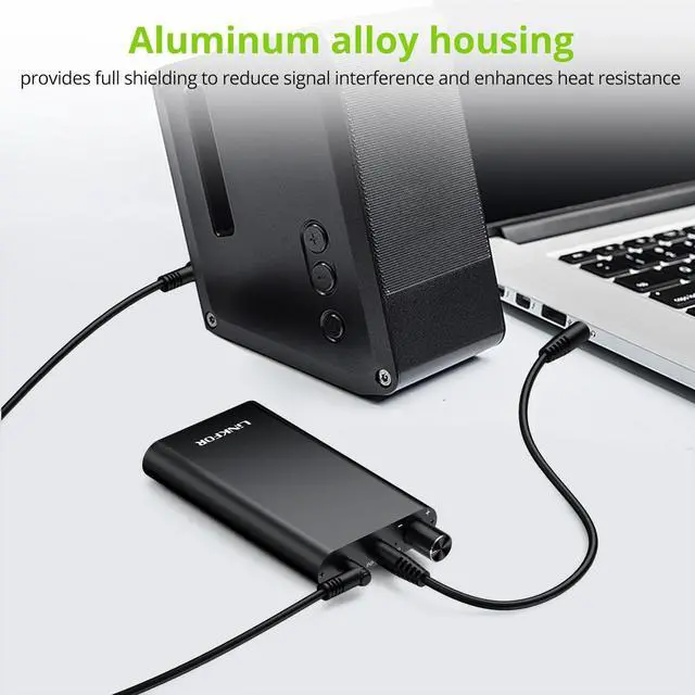 Alt view image 6 of 6 - Professional 16-300 Headphone Amplifier Portable Headphone Volume Amplifier Rechargeble Headphone Amp Desktop Amp with 3.5mm Jack & A Gain Switch for MP3 MP4 Phones and Computers etc