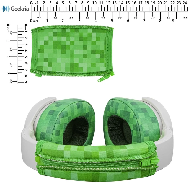 Alt view image 4 of 6 - Flex Fabric Headband Cover Compatible with Skullcandy Crusher Evo/Crusher ANC/Crusher ANC2, Hesh 3/ Hesh Evo/Hesh ANC, Venue ANC Headphone, Sweat Cover (MC Grass)