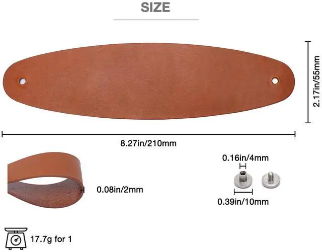 Alt view image 2 of 7 - Genuine Leather Headband Strap with Flat Screw Nut Upgrade - Compatible with AKG K701, K702, Q701, Q702, K601, K612, K712 Headphones, Premium Handcrafted, Durable & Breathable