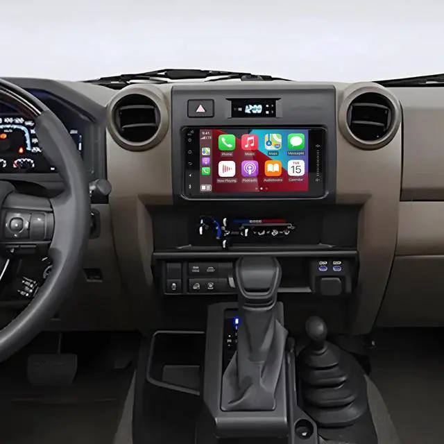 Main image of 7 inch Touchscreen Car Stereo Fit for Toyota Land Cruiser 79 1983-2006, Android 15 Car Radio with Carplay & Android Auto GPS Navigation BT Mirror Link WiFi Backup Camera 2+32G