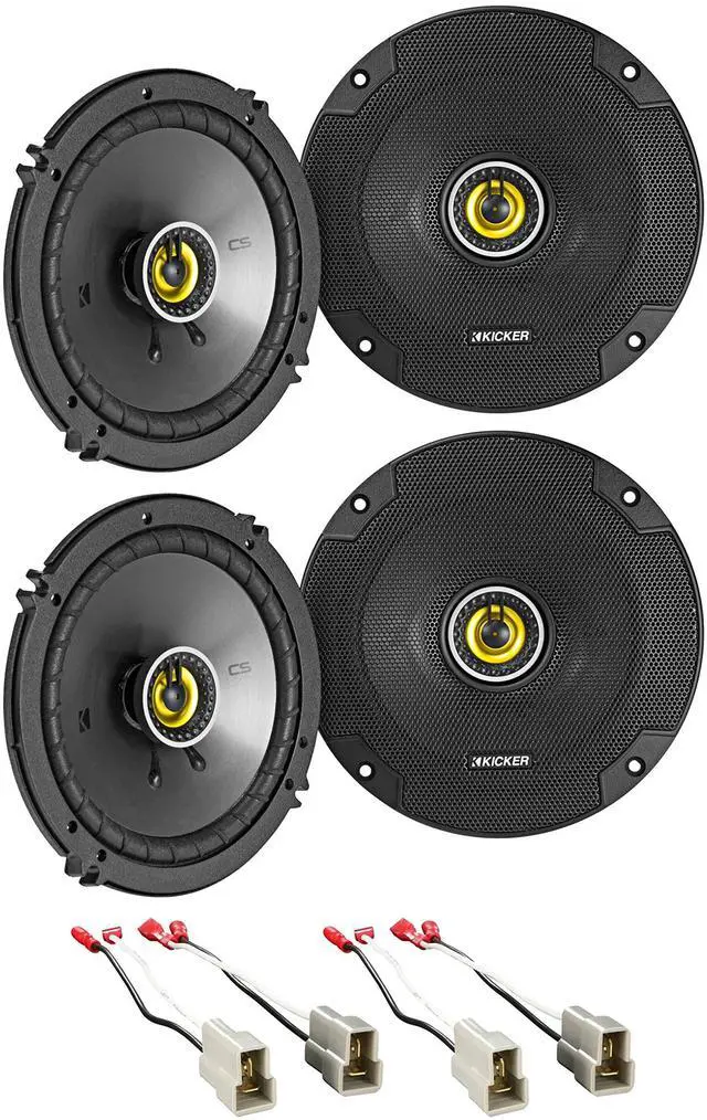 Main image of CSC Front+Rear Door 6.5" Speaker Replacement for 1993-2007 Subaru Impreza