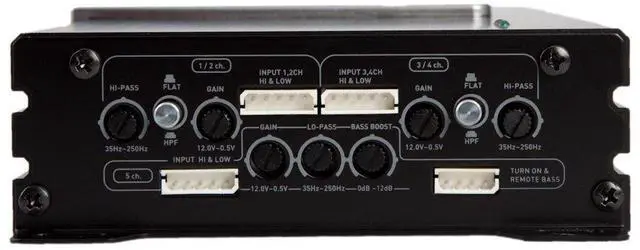 Alt view image 2 of 2 - PN5.640D 640W 5-Channel Picasso Nano Class-D Amplifier