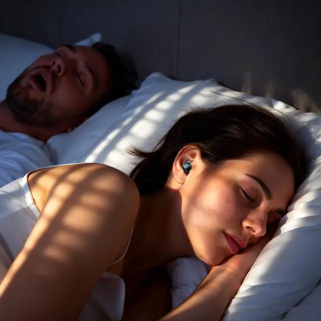 Alt view image 2 of 7 - Noise Cancelling Sleep Earbuds, Invisible Mini Ear Plugs for Work, Black | Wireless Touch Controls, Silicone, Side Sleeper Design, Bluetooth 5.3 Chip, 4Hr Battery, Up To 20Hr With Case, for Sleeping