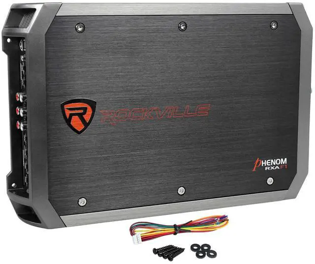 Alt view image 6 of 7 - RV69.2C 6x9 Component Car Speaker 2-Pair with RXA-F1 Amplifier | 2000W Peak / 440W RMS Speaker 4-Pack, CEA Rated, 4 Ohm, RXA-F1 1600W Peak / 400W RMS Amp, RWK42 Kit, 6-Items