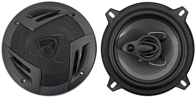 Alt view image 5 of 7 - RV69.4A 6x9 4-Way Car Speaker Pair Bundle with RXA-F1 Amplifier | 1000W Peak / 220W RMS, RXA-F1 1600W Peak / 400W RMS, RV5.3A 5.25" 3-Way Speaker Pair, RWK42 4 Gauge Kit, 4-Items