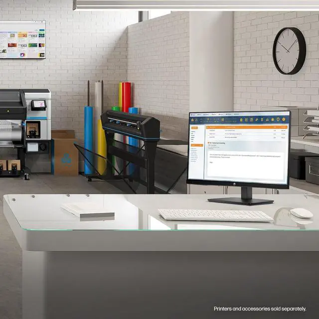 Alt view image 5 of 7 - 27" IPS LED FHD Monitor - Built-in Dual 2W Speakers - 100Hz - HDMI, DisplayPort, VGA - Series 2025 Office Monitor - Eye Ease with Eyesafe Certification, Black, w/HDMI