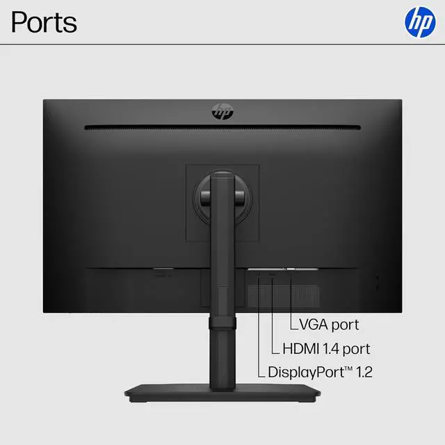 Alt view image 7 of 7 - 27" IPS LED FHD Monitor - Built-in Dual 2W Speakers - 100Hz - HDMI, DisplayPort, VGA - Series 2025 Office Monitor - Eye Ease with Eyesafe Certification, Black, w/HDMI