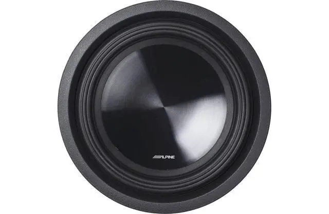 Alt view image 6 of 7 - Alpine SWT-10S2 Spare Tire Subwoofer Box Single 10" Loaded Enclosure | Wheel-well bass keeps cargo room free, hidden custom fit, matched woofer and cabinet ready to wire, 10 inch size