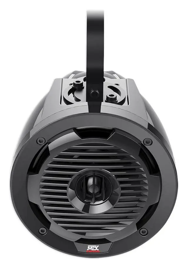 Alt view image 2 of 7 - Pair WET65T 6.5" 300 Watt Marine Boat Wakeboard Tower Speakers - Black