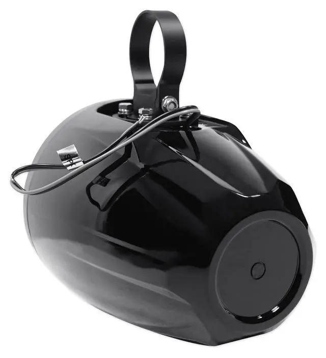 Alt view image 6 of 7 - Pair WET65T 6.5" 300 Watt Marine Boat Wakeboard Tower Speakers - Black