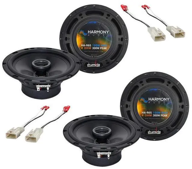 Main image of Speaker Upgrade with Harness Fits Toyota 4Runner 2003-2009 | Complete factory replacement package, plug-and-play wiring kit, clear balanced sound, easy DIY install