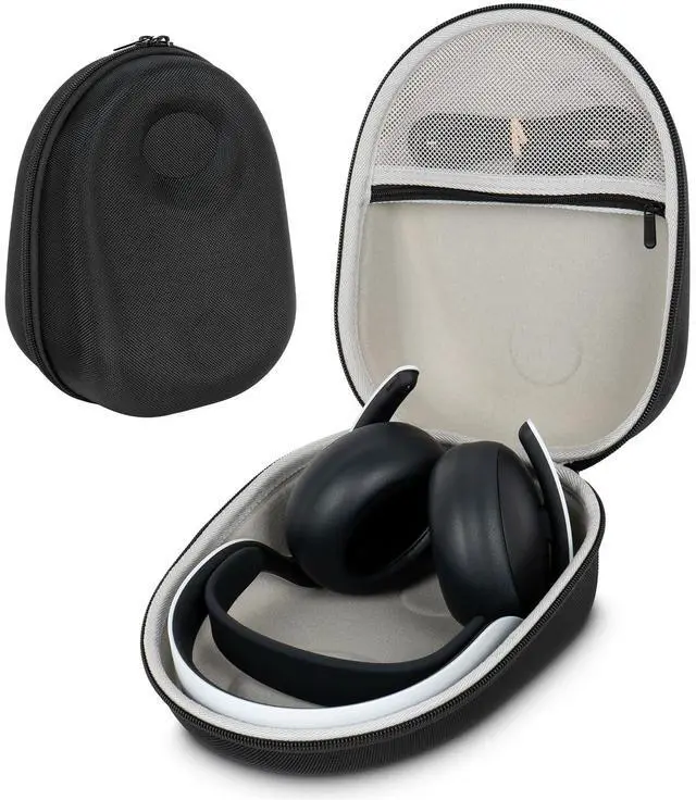 Main image of Headphone Case Compatible with PlayStation Pulse Elite Wireless Headset, Sony PS5 Pulse Elite Headset Storage Protective Bag (Black)