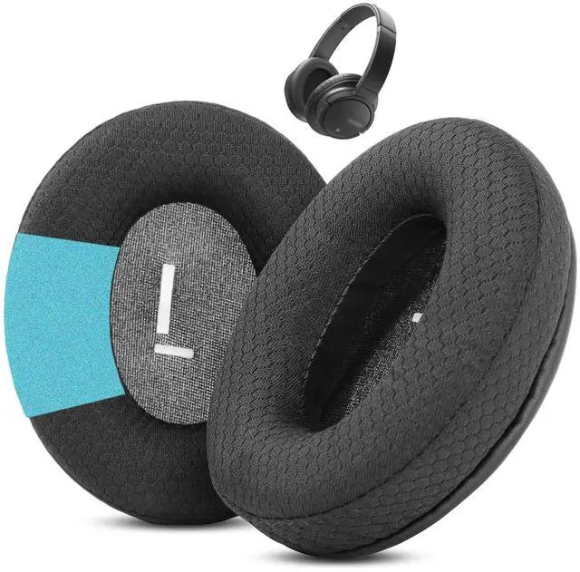 Main image of Ear Pads Replacement for Sony MDR-ZX770BN MDR-ZX770BT MDR-ZX780DC Headphone | Ear Cushions with Soft Fabric,High-Density Noise Isolation Foam Earpads - Black