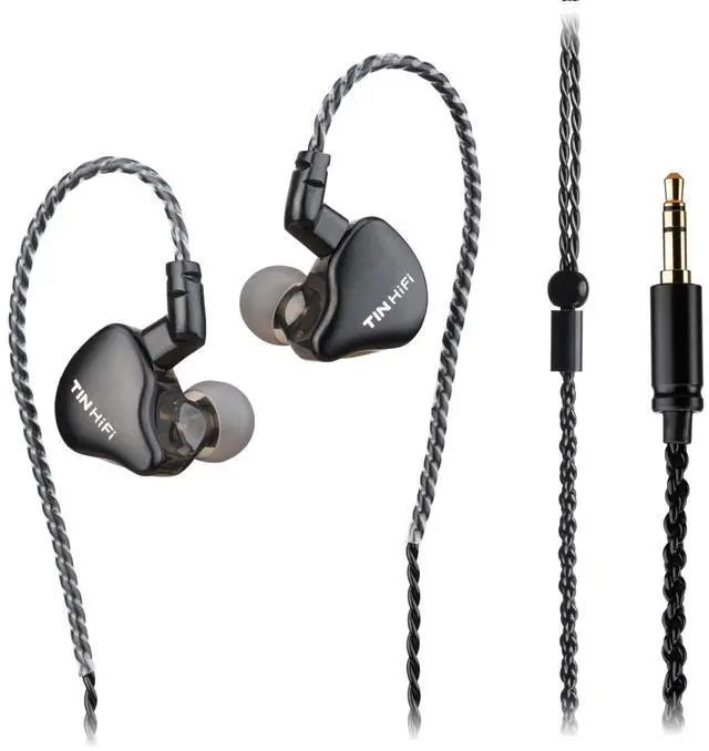 Main image of C1 10mm DLC Dynamic Driver IEM - HiFi Wired Earphones, Dual Magnetic Circuit, Deep Bass, Wide Soundstage, Detachable Cable, 3.5mm (Black)