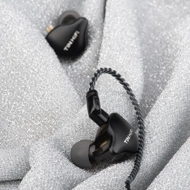 Alt view image 5 of 6 - C1 10mm DLC Dynamic Driver IEM - HiFi Wired Earphones, Dual Magnetic Circuit, Deep Bass, Wide Soundstage, Detachable Cable, 3.5mm (Black)